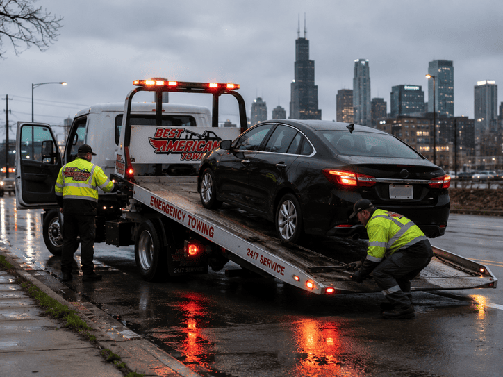 Emergency Towing service in Fremont CA — Best American Towing